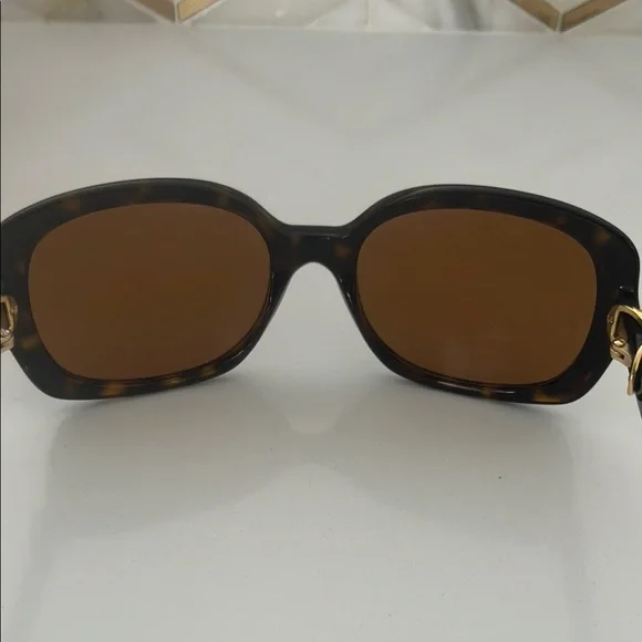 Tory Burch Brown Sunglasses - Picture 3 of 6